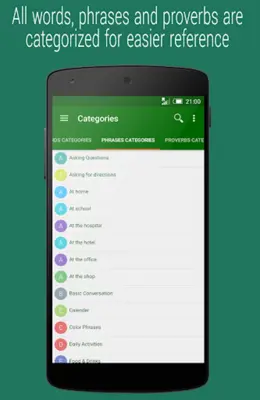 Daily Portuguese android App screenshot 9