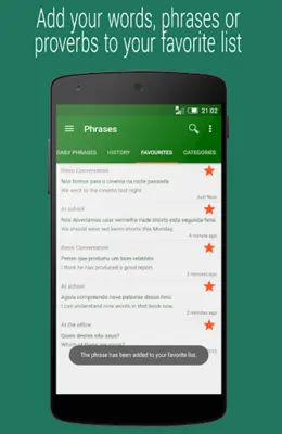 Daily Portuguese android App screenshot 10