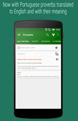 Daily Portuguese android App screenshot 13