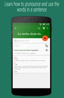 Daily Portuguese android App screenshot 14