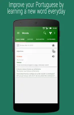 Daily Portuguese android App screenshot 15